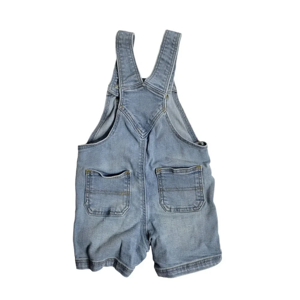 Old Navy Kids Jeans Girls overall romper Size 18-24 months